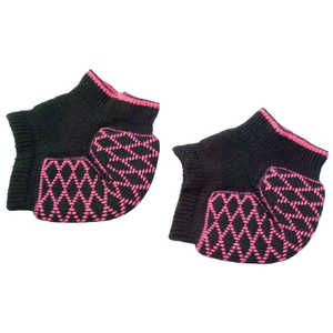 アルファックス かかと衝撃綿混クッションサポーター ピンク   