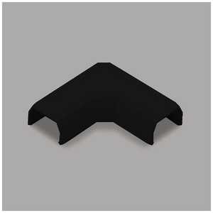 マサル工業 ニュー・エフモール マガリ3号 ブラック 個袋 SFMMEH3W  SFMMEH3W