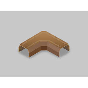 マサル工業 ニュー･エフモールマガリ4号ブラウン個袋 SFMMEH46