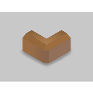 マサル工業 ニュー･エフモール デズミ0号 ブラウン 個袋 SFMDEH06