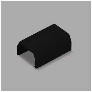 マサル工業 ニュー・エフモール ジョイントカバー2号 ブラック 個袋 SFMJCEH2W  SFMJCEH2W