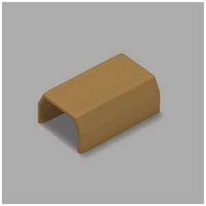 マサル工業 ニュー・エフモール ジョイントカバー3号 ブラウン 個袋 SFMJCEH36  SFMJCEH36