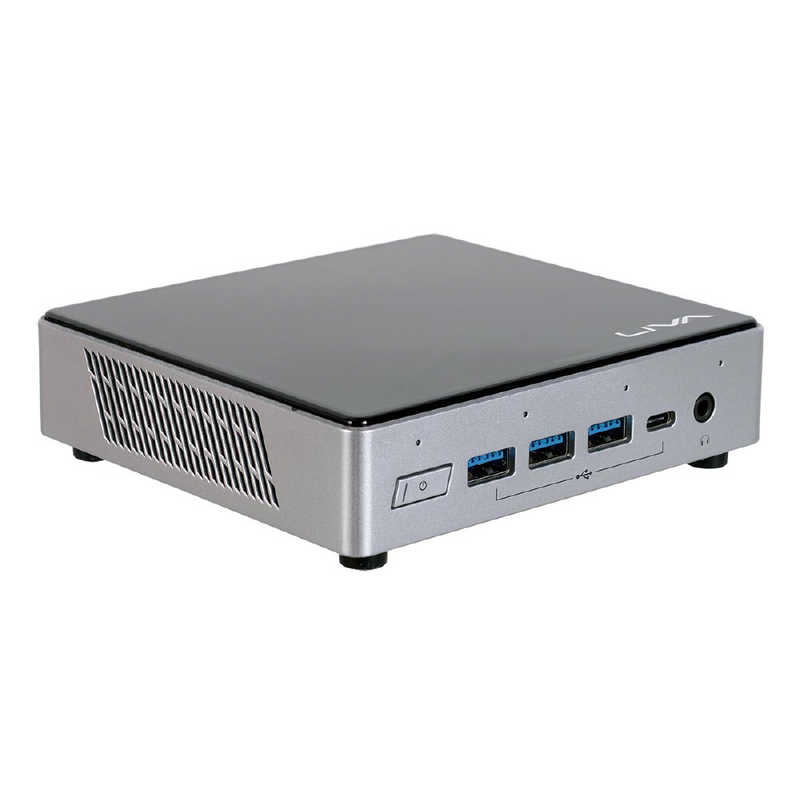 ECS ECS デスクトップパソコン [モニター無し/M.2 SSD NVMe:128GB/メモリ:4GB/2020年11月モデル] LIVAZ3P-4/128-W10Pro(i3-10110U) LIVAZ3P-4/128-W10Pro(i3-10110U)