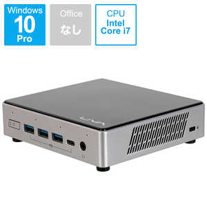 ECS デスクトップパソコン [モニタｰ無し/M.2 SSD NVMe:512GB/メモリ:16GB/2020年11月モデル] LIVAZ3P-16/512-W10Pro(i7-10510U)