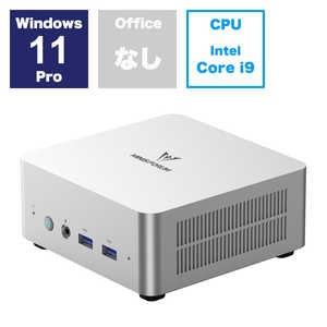 MINISFORUM ミニPC ［モニター無し /intel Core i9 /メモリ：32GB /SSD：1TB］ UN1290W-32/1T-W11Pro-12900HK