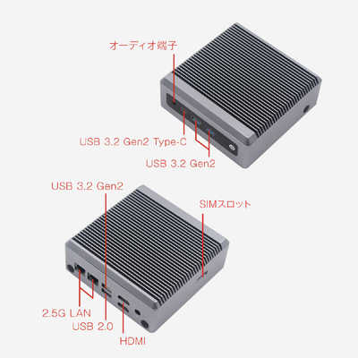 【新品】Maxtang NX-N100【送料込み】 MAXTANG デスクトップパソコン NX-N100 ［モニター無し /メモリ
