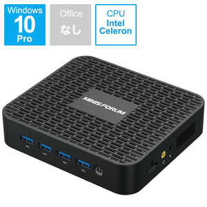 MINISFORUM GK41-8/128-W10Pro(J4125) ǥȥåPC GK418128W10ProJ4125