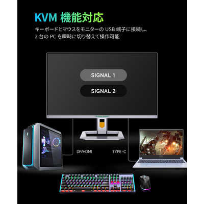 TITANARMY ゲーミングモニター ［32型 /4K(3840×2160) /ワイド