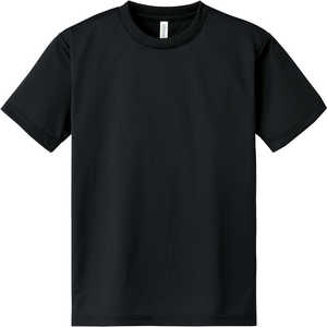 トムス ドライTシャツ 00300-ACT (SS) ブラック トムス ドライTシャツ 00300-ACT (SS) ブラック