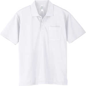 トムス ポケット付ドライポロシャツ 00330-AVP (3L) ホワイト 