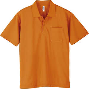トムス ポケット付ドライポロシャツ 00330-AVP (3L) オレンジ 