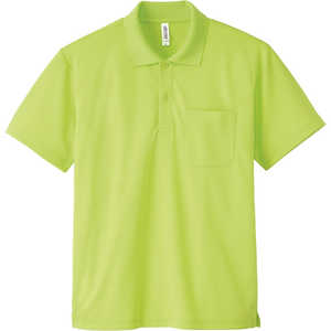 トムス ポケット付ドライポロシャツ 00330-AVP (M) ライム トムス ポケット付ドライポロシャツ 00330-AVP (M) ライム
