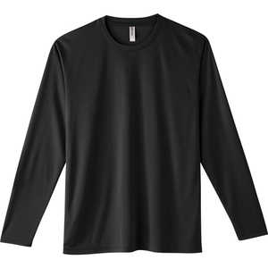 トムス 3.5オンス インターロック ドライ長袖Tシャツ 3L 005.ブラック 352AIL3L トムス 3.5オンス インターロック ドライ長袖Tシャツ 3L 005.ブラック 352AIL3L