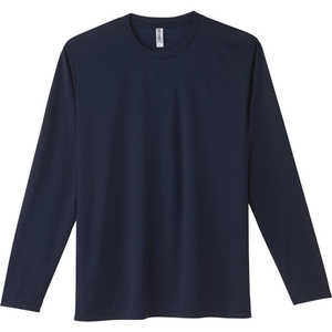 トムス 3.5オンス インターロック ドライ長袖Tシャツ Lサイズ 031.ネイビー 352AILSSLL トムス 3.5オンス インターロック ドライ長袖Tシャツ Lサイズ 031.ネイビー 352AILSSLL