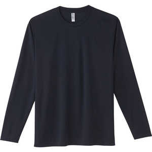 トムス 3.5オンス インターロック ドライ長袖Tシャツ 3L 031.ネイビー 352AIL3L トムス 3.5オンス インターロック ドライ長袖Tシャツ 3L 031.ネイビー 352AIL3L