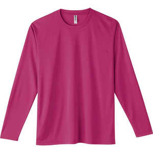 トムス 3.5オンス インターロック ドライ長袖Tシャツ Sサイズ 146.ホットピンク 352AILSSLL トムス 3.5オンス インターロック ドライ長袖Tシャツ Sサイズ 146.ホットピンク 352AILSSLL