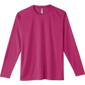トムス 3.5オンス インターロック ドライ長袖Tシャツ Mサイズ 146.ホットピンク 352AILSSLL トムス 3.5オンス インターロック ドライ長袖Tシャツ Mサイズ 146.ホットピンク 352AILSSLL