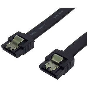 親和産業 SATA3ケーブル 黒 ラッチ付 20cm SS-SAT20BK-S1 親和産業 SATA3ケーブル 黒 ラッチ付 20cm SS-SAT20BK-S1