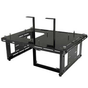 親和産業 2WAY 高機能ベンチテーブル ブラック SMZ-2WBT-ATX 親和産業 2WAY 高機能ベンチテーブル ブラック SMZ-2WBT-ATX
