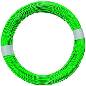 和気産業 カラーワイヤー 緑 番手18 線径1.1～1.2mm 長さ65m IW353