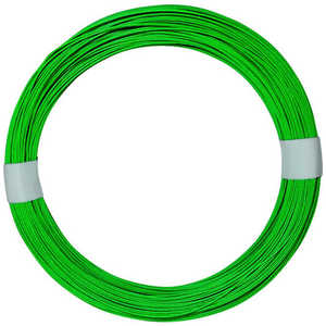 和気産業 カラーワイヤー 緑 番手20 線径0.85～0.90mm 長さ95m IW363