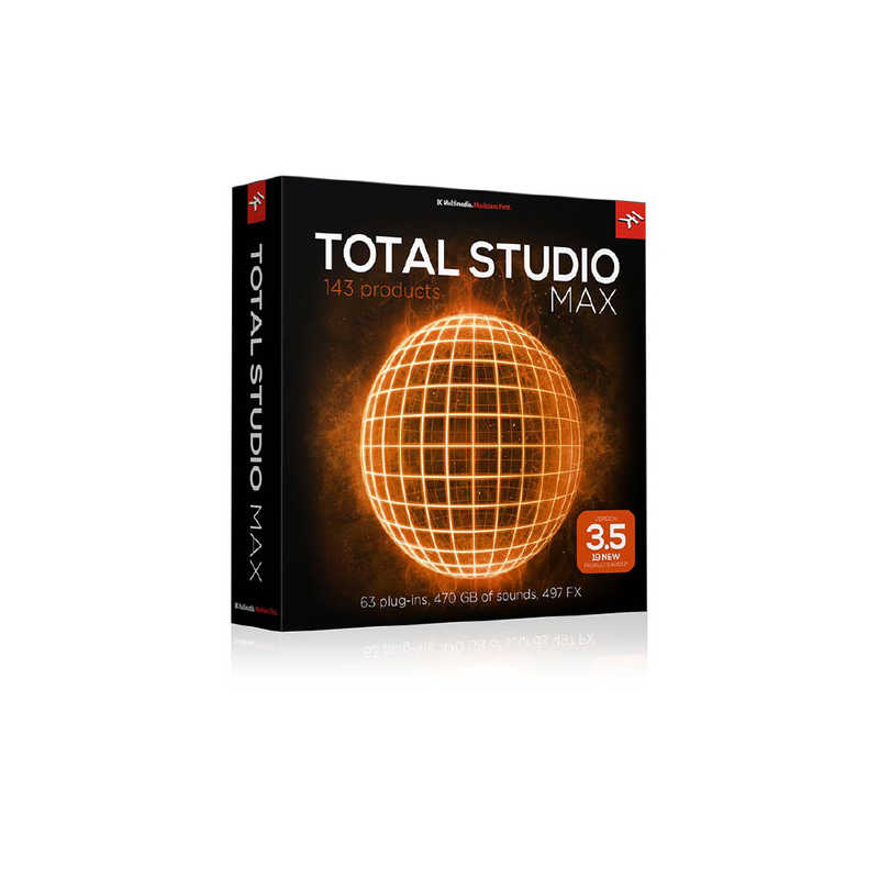 IKMULTIMEDIA IKMULTIMEDIA [音楽制作ソフトウェア] Total Studio 3.5 Max 初回限定版 TotalStudio3.5MaxLFE TotalStudio3.5MaxLFE