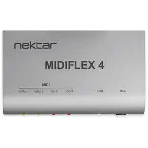 NEKTAR [USB MIDI インターフェース] MIDIFLEX 4 MIDIFLEX4