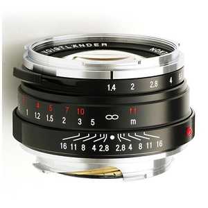フォクトレンダー カメラレンズ ブラック (ライカM /単焦点レンズ) 特注対応品 ノクトン40MMF14SC
