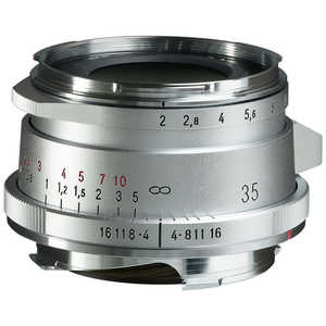 フォクトレンダー カメラレンズ ［ライカM /単焦点レンズ］ シルバー ULTRON vintage line 35mm F2 Aspherical Type II VM