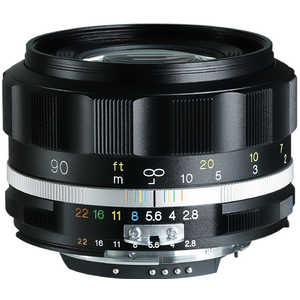 フォクトレンダー カメラレンズ  APO-SKOPAR 90mm F2.8 SL II S(ニコンF用) ブラックリム