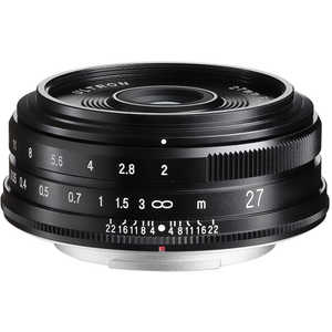 フォクトレンダー カメラレンズ (フジフイルムX用) ULTRON 27mm F2 X-mount フォクトレンダー カメラレンズ (フジフイルムX用) ULTRON 27mm F2 X-mount