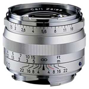 カールツァイス カメラレンズ ［ライカM /単焦点レンズ］ シルバー C Sonnar T*1.5/50 ZM