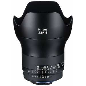 カールツァイス ツアイス カメラレンズ ブラック (ニコンF /単焦点レンズ) ブラック MILVUS2818ZF2ブラック