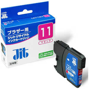 ジット 互換リサイクルインク カートリッジ JIT-B11M マゼンタ ジット 互換リサイクルインク カートリッジ JIT-B11M マゼンタ