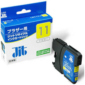 ジット 互換リサイクルインク カートリッジ JIT-B11Y イエロー ジット 互換リサイクルインク カートリッジ JIT-B11Y イエロー