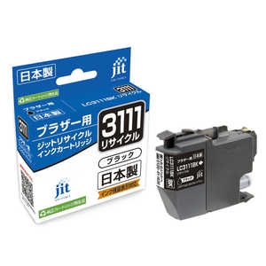ジット 互換リサイクルインク カートリッジ JIT-B3111B ブラック ジット 互換リサイクルインク カートリッジ JIT-B3111B ブラック