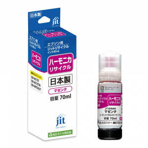 ジット エプソン HNA-M(ハーモニカ)互換 リサイクルインクボトル 染料 マゼンタ 70ml JIT-EHNAM