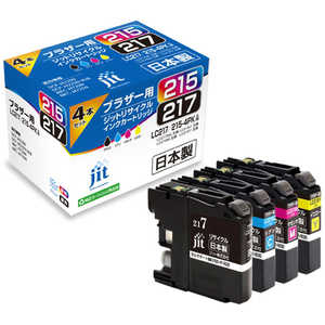 ジット 互換リサイクルインク カートリッジ JIT-B2172154P 4色セット