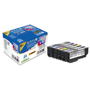 ジット エプソン EPSON：ITH-6CL（イチョウ）（6色パック）対応 ジット リサイクルインクカートリッジ JIT-EITH6P　6色 JIT-EITH6P