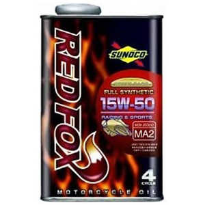 シスコジャパン 二輪エンジンオイル REDFOX RACING&SPORTS 15W-50 全合成油 1L 300260 シスコジャパン 二輪エンジンオイル REDFOX RACING&SPORTS 15W-50 全合成油 1L 300260