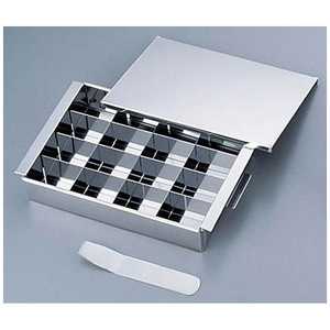 浅野製作所 サンエー18-0玉子豆腐器仕切付(蓋付) 16個取 ATM2801 浅野製作所 サンエー18-0玉子豆腐器仕切付(蓋付) 16個取 ATM2801