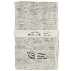 コンテックス MOKU LIGHT TOWEL LINEN Mサイズ フェイスタオル グレー MOKULINEN コンテックス MOKU LIGHT TOWEL LINEN Mサイズ フェイスタオル グレー MOKULINEN