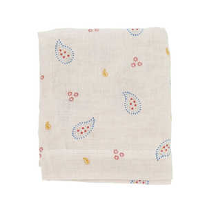 コンテックス Baby Throw コットンガーゼのベビースロー ペイズリー BABYTHROW コンテックス Baby Throw コットンガーゼのベビースロー ペイズリー BABYTHROW