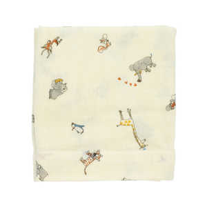 コンテックス Baby Throw コットンガーゼのベビースロー ズー BABYTHROW コンテックス Baby Throw コットンガーゼのベビースロー ズー BABYTHROW