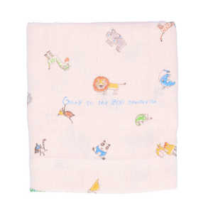 コンテックス Baby Throw コットンガーゼのベビースロー ズーピンク BABYTHROW コンテックス Baby Throw コットンガーゼのベビースロー ズーピンク BABYTHROW