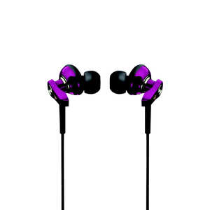 ラディウス 有線イヤホン カナル型 ［φ3.5mm ミニプラグ］ ルージュ HP-TWF22