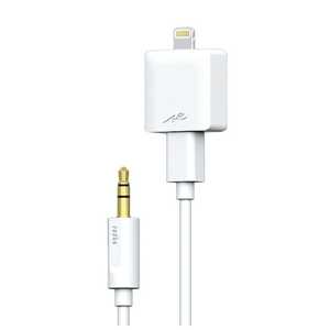 ラディウス iPad / iPad mini / iPhone / iPod対応 DAC Lightning to 3.5mm（ホワイト） AL-LCH11W