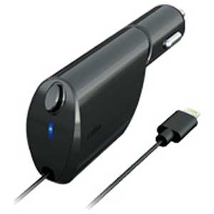 ǥ iPhone/iPodбLightningDCŴ(꡼~0.9m) ֥å ALCCR01K