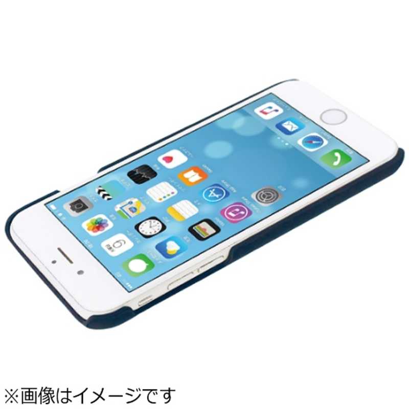 ラディウス ラディウス 2020年版iPhone SE対応/8/7用　高品質レザーケース 背面　ブルー　RK-PUC01B RK-PUC01B RK-PUC01B