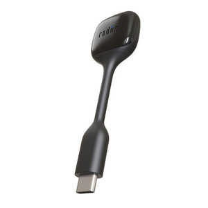 ラディウス Bluetoothオーディオトランスミッター USB type-C ドングル ブラック RK-BT100CK ラディウス Bluetoothオーディオトランスミッター USB type-C ドングル ブラック RK-BT100CK